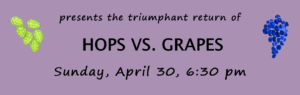 Plates Kitchen Hops vs Grapes April 30 2023